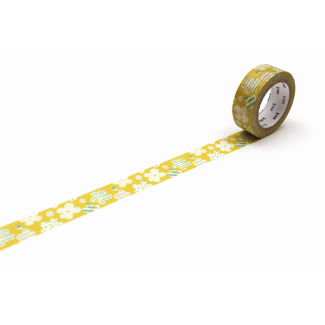 MT Washi Tape 15mm x 7m - Sou-Sou Blooming