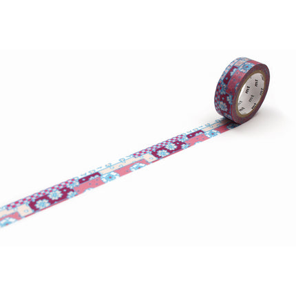 MT Washi Tape 15mm x 7m - Sou-Sou Multi Cherry Blossoms