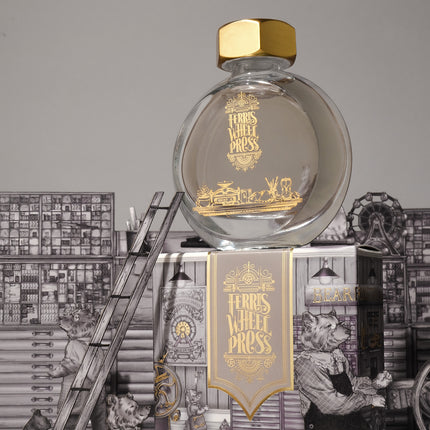 Ferris Wheel Press Fountain Pen Ink - Leadcast Letters