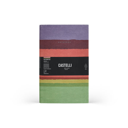 Castelli Stripes Mid Notebook - Ruled