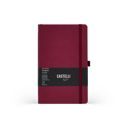 Castelli All Colour Mid Notebook - Ruled