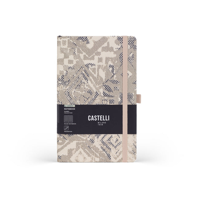 Castelli Shabby Mid Notebook - Ruled
