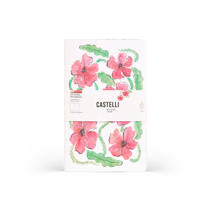Castelli Quaderno - Stitched Aquarello Mid - Plain
