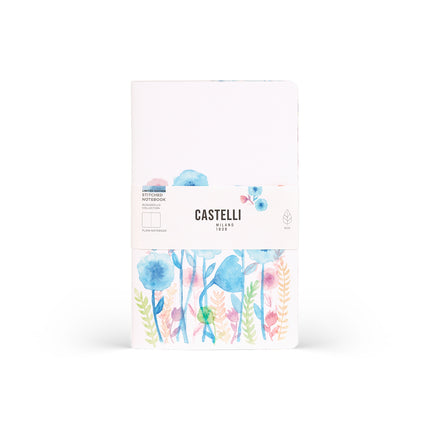 Castelli Quaderno - Stitched Aquarello Mid - Plain
