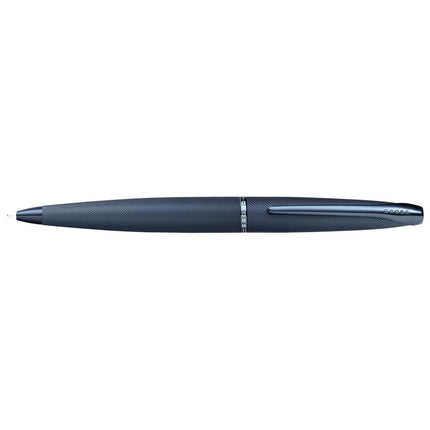 Cross ATX - Etched Diamond Pattern Dark Blue - Ballpoint Pen