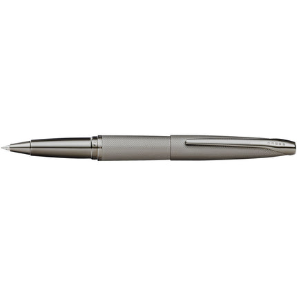 Cross ATX - Etched Diamond Pattern Titanium Grey - Rollerball Pen