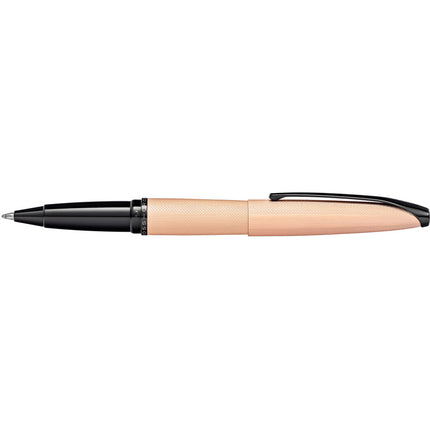 Cross ATX - Etched Diamond Pattern Rose Gold - Rollerball Pen