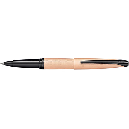 Cross ATX - Etched Diamond Pattern Rose Gold - Rollerball Pen