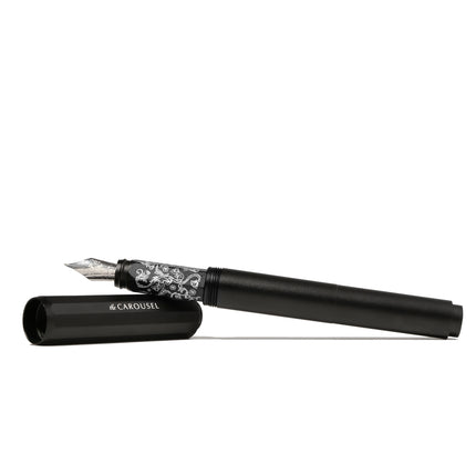 Ferris Wheel Press Aluminium Carousel Fountain Pen - Bearrington Black
