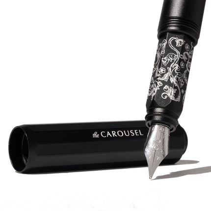 Ferris Wheel Press Aluminium Carousel Fountain Pen - Bearrington Black
