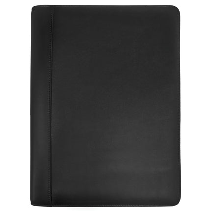 Debden Compendium Portfolio - Executive A4 - Zippered Leather - Black