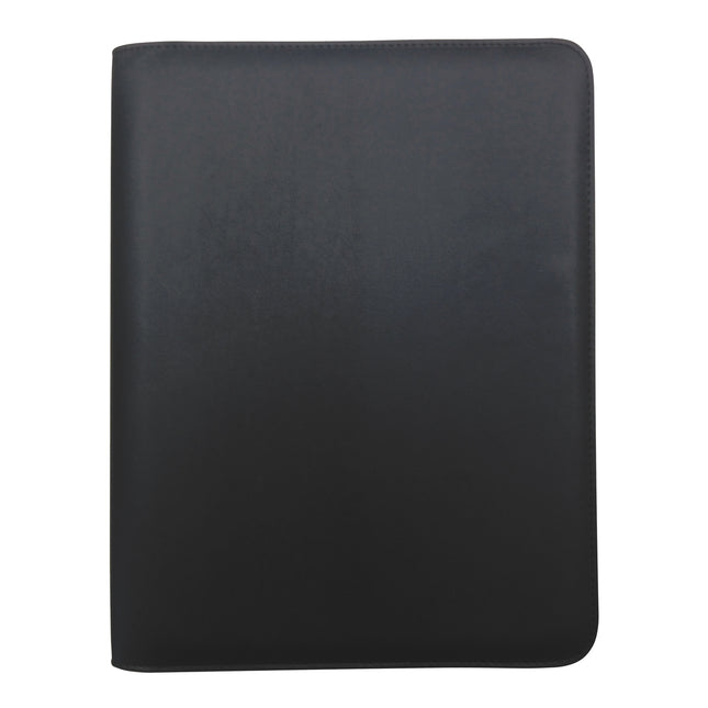 Debden Compendium - A4 - 4-Ring Zippered - PU Black