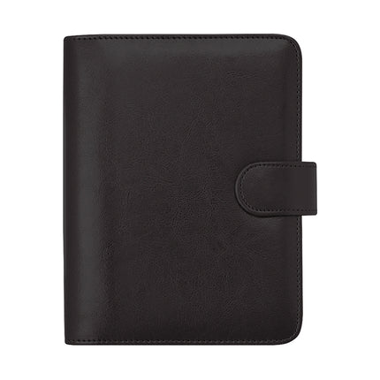 Debden Dayplanner Organiser Personal - Snap Closure PU Black
