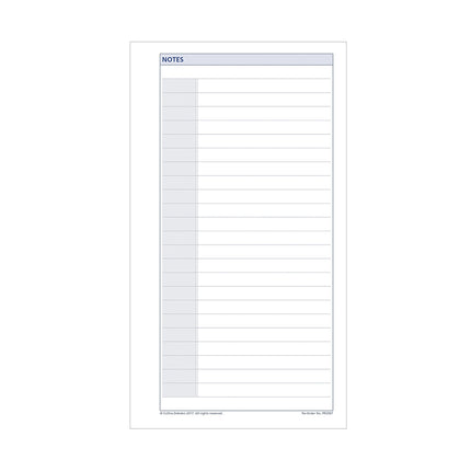 Debden Dayplanner Personal - Notes - Refill