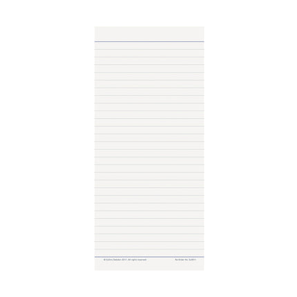 Debden Dayplanner - Slim - Note Pads 2 Pack - Refill