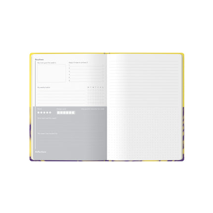Jumble & Co Wellness Journal - Routines & Reflections A5
