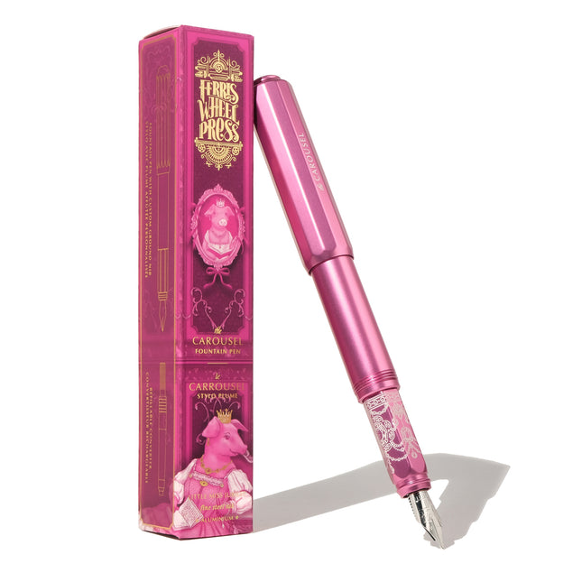 Ferris Wheel Press Aluminium Carousel Fountain Pen - Little Miss Jubilee