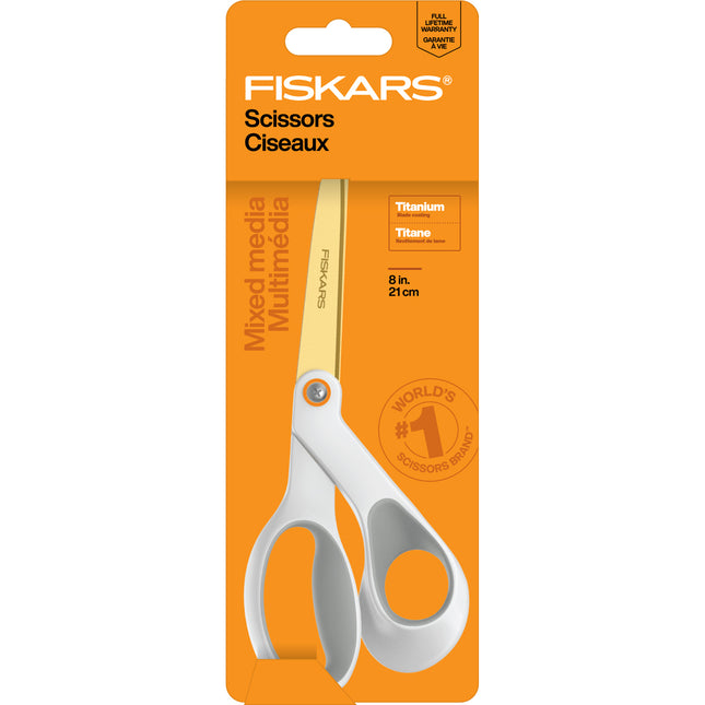 Fiskars Titanium Scissors - 8 Inch