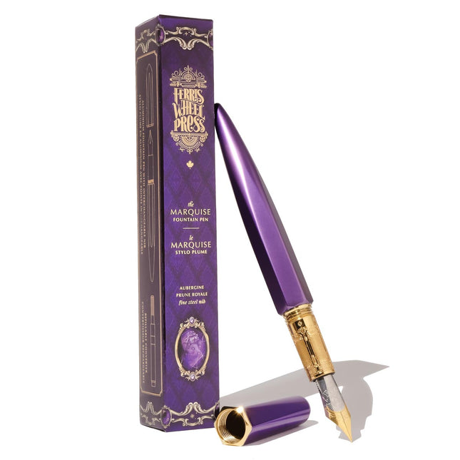 Ferris Wheel Press The Marquise Fountain Pen - Aubergine