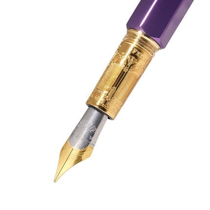 Ferris Wheel Press The Marquise Fountain Pen - Aubergine