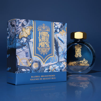 Ferris Wheel Press Fountain Pen Ink - Bluebell Brushstrokes