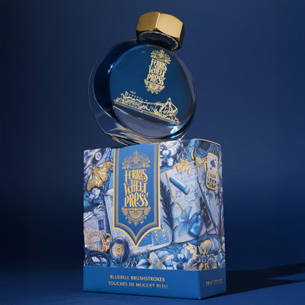 Ferris Wheel Press Fountain Pen Ink - Bluebell Brushstrokes