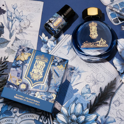 Ferris Wheel Press Fountain Pen Ink - Bluebell Brushstrokes