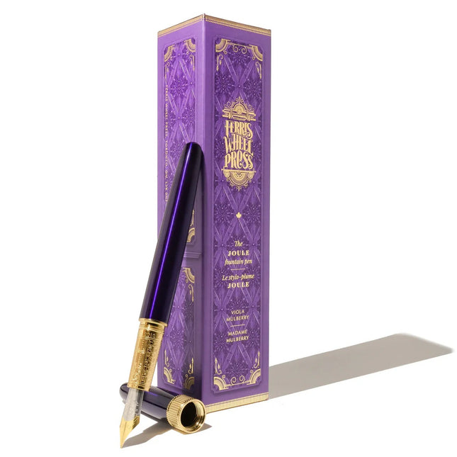 Ferris Wheel Press Joule Fountain Pen - Viola Mulberry