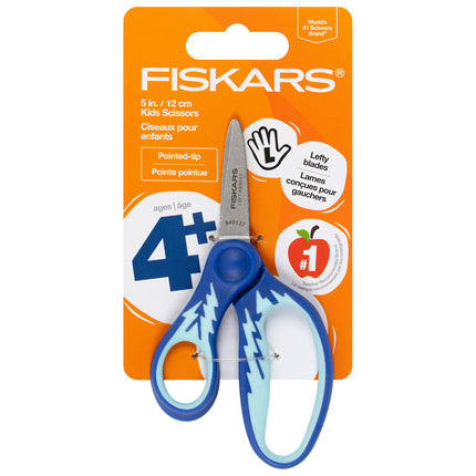 Fiskars Scissors 5 inch Kids Pointed - Left Hand