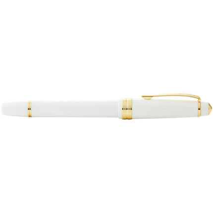 Cross Bailey - Light Polished White Resin and Gold - Fountain Pen