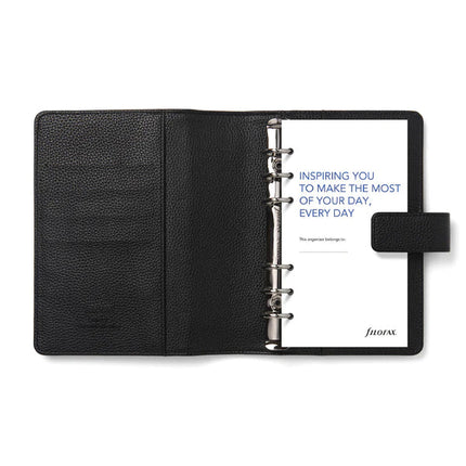 Filofax Organiser - Personal - Camden - Black
