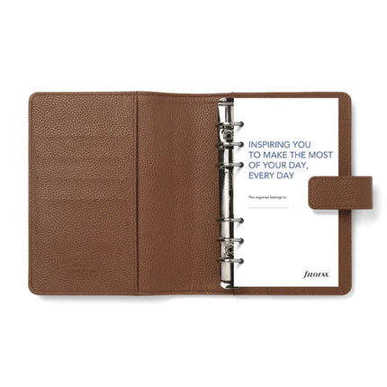 Filofax Organiser - Personal - Camden - Mocha