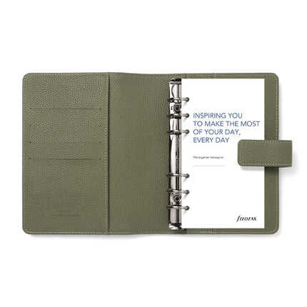 Filofax Organiser - Personal - Camden - Olive