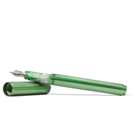 Ferris Wheel Press Aluminium Carousel Fountain Pen - Book of Botany