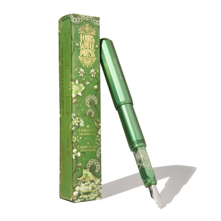 Ferris Wheel Press Aluminium Carousel Fountain Pen - Book of Botany