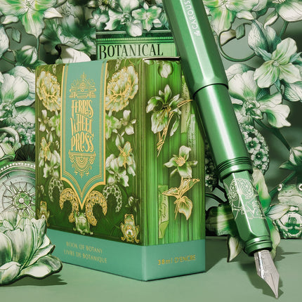 Ferris Wheel Press Aluminium Carousel Fountain Pen - Book of Botany