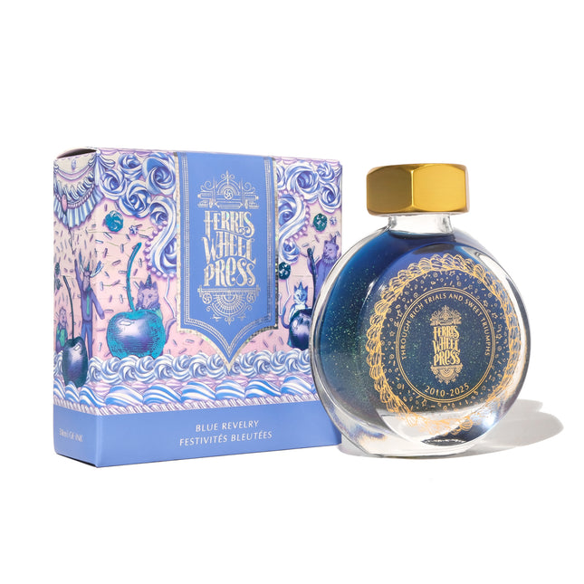 Ferris Wheel Press Fountain Pen Ink - Blue Revelry - Limited Edition