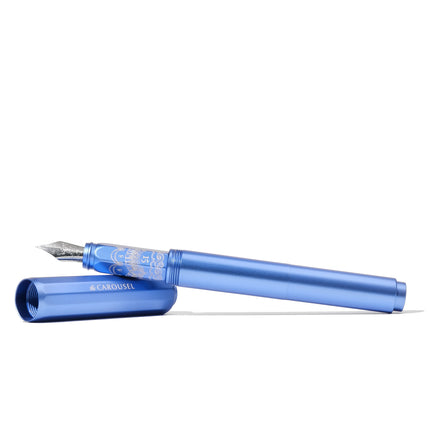 Ferris Wheel Press Aluminium Carousel Fountain Pen - Blue Revelry