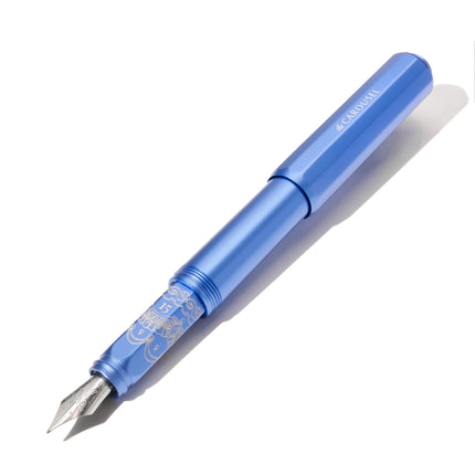 Ferris Wheel Press Aluminium Carousel Fountain Pen - Blue Revelry