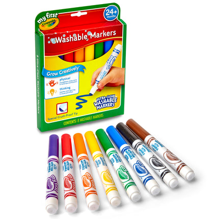 Crayola My First Ultra Round Nib Markers - Pack of 8