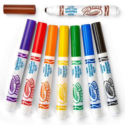 Crayola My First Ultra Round Nib Markers - Pack of 8