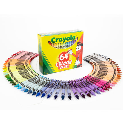 Crayola Crayons With Sharpener - Pack of 64