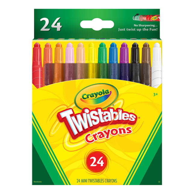 Crayola Mini Twistables Crayons - Pack of 24