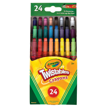 Crayola Mini Twistables Crayons - Pack of 24