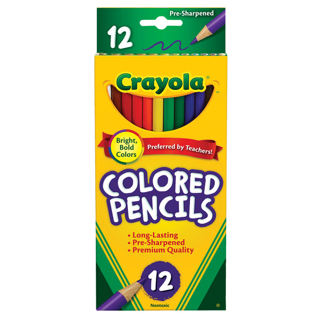 Crayola Colored Pencils Full Size - Pack of 12
