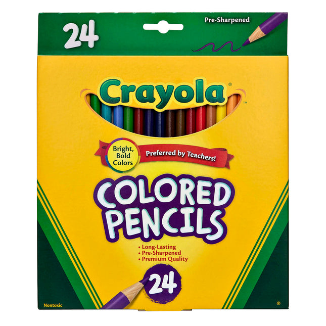 Crayola Colored Pencils Full Size - Pack of 24