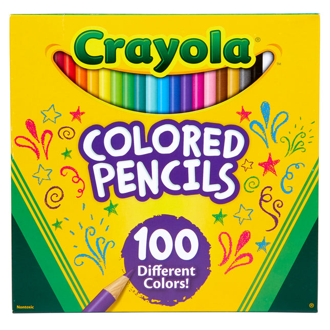 Crayola Colored Pencils Full Size - Pack of 100