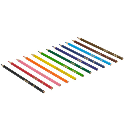 Crayola Coloured Pencils Triangular - Pack of 12