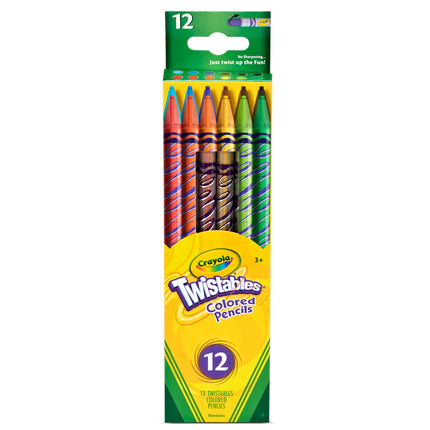 Crayola Coloured Pencils Twistables - Pack of 12