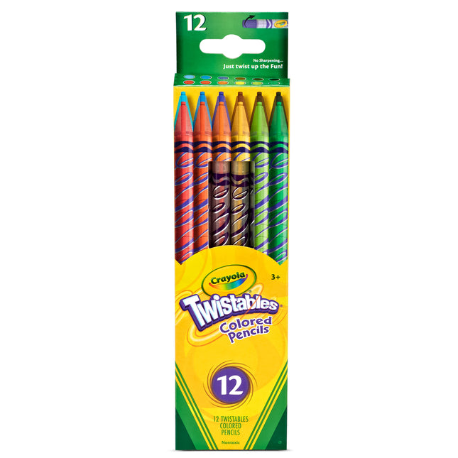 Crayola Colored Pencils Twistables - Pack of 12